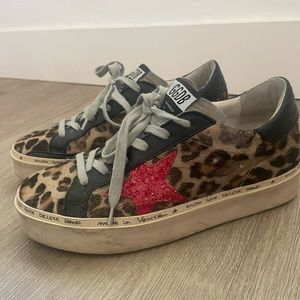 Golden Goose Leopard Shoes
